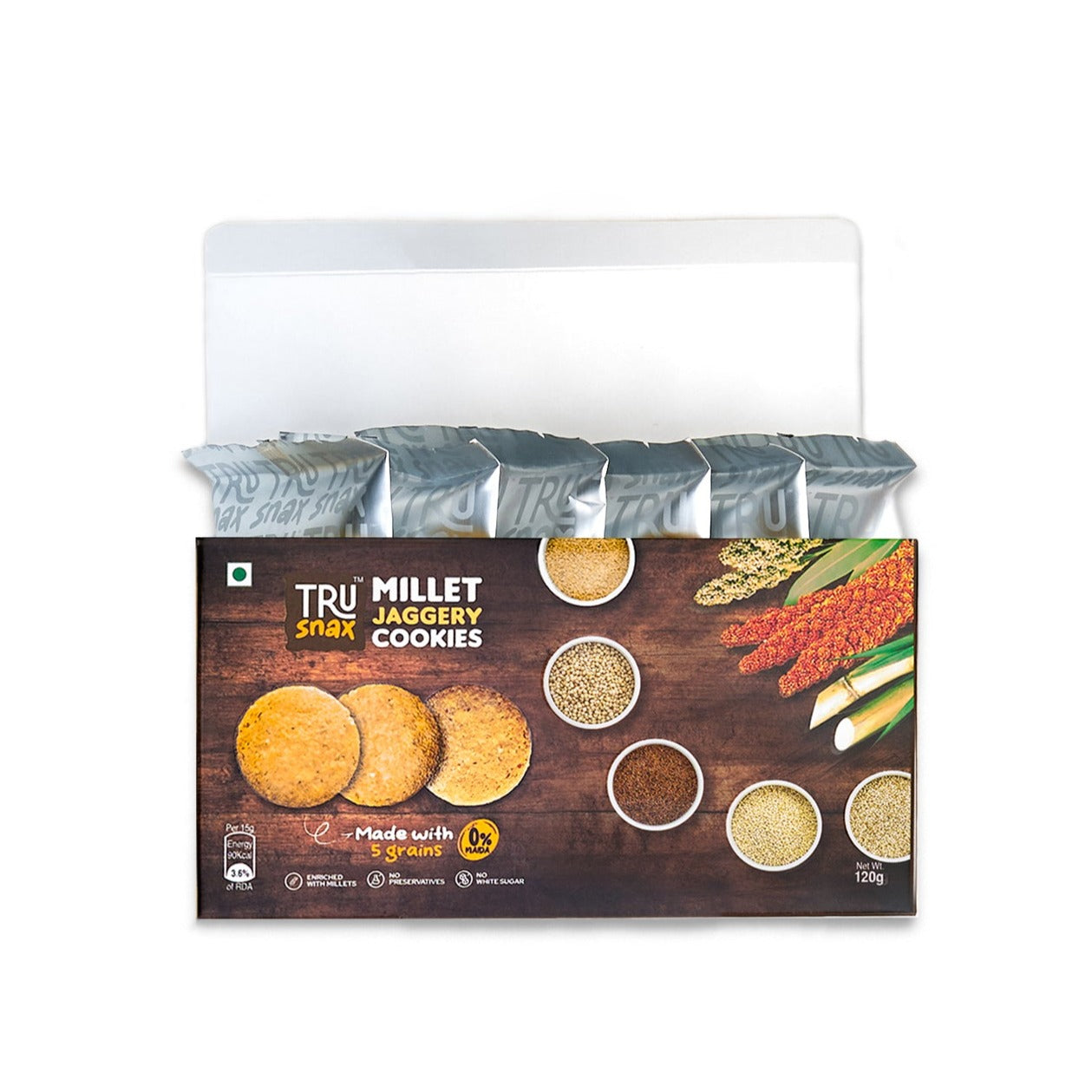 Millet Jaggery Cookies (120gms)