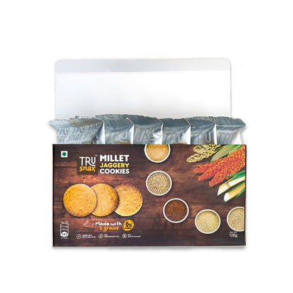 Millet Jaggery Cookies (120gms)