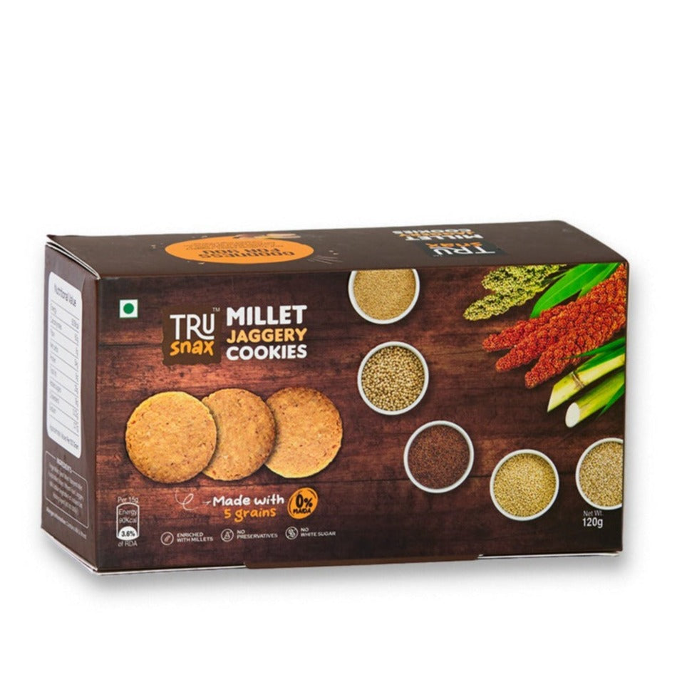 Millet Jaggery Cookies (120gms)