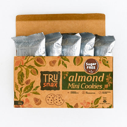 Sugarfree Almond Mini Cookies (200gms)